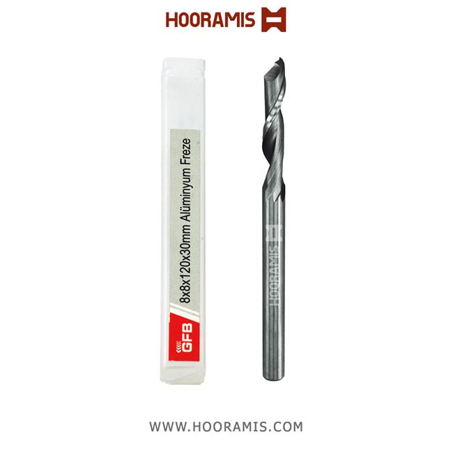 مته عمومی تک کاناله 8*120*45*8 از جنس HSS برند GFB ترکیه